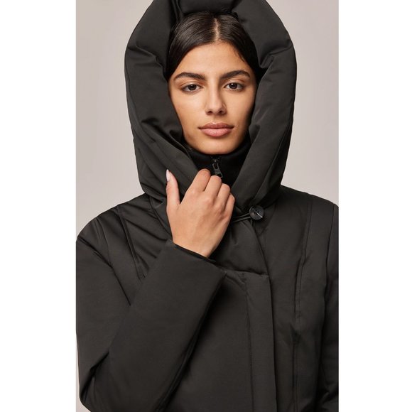 Soia & Kyo Camelia Black Down Coat in Excellent condition - Picture 2 of 4